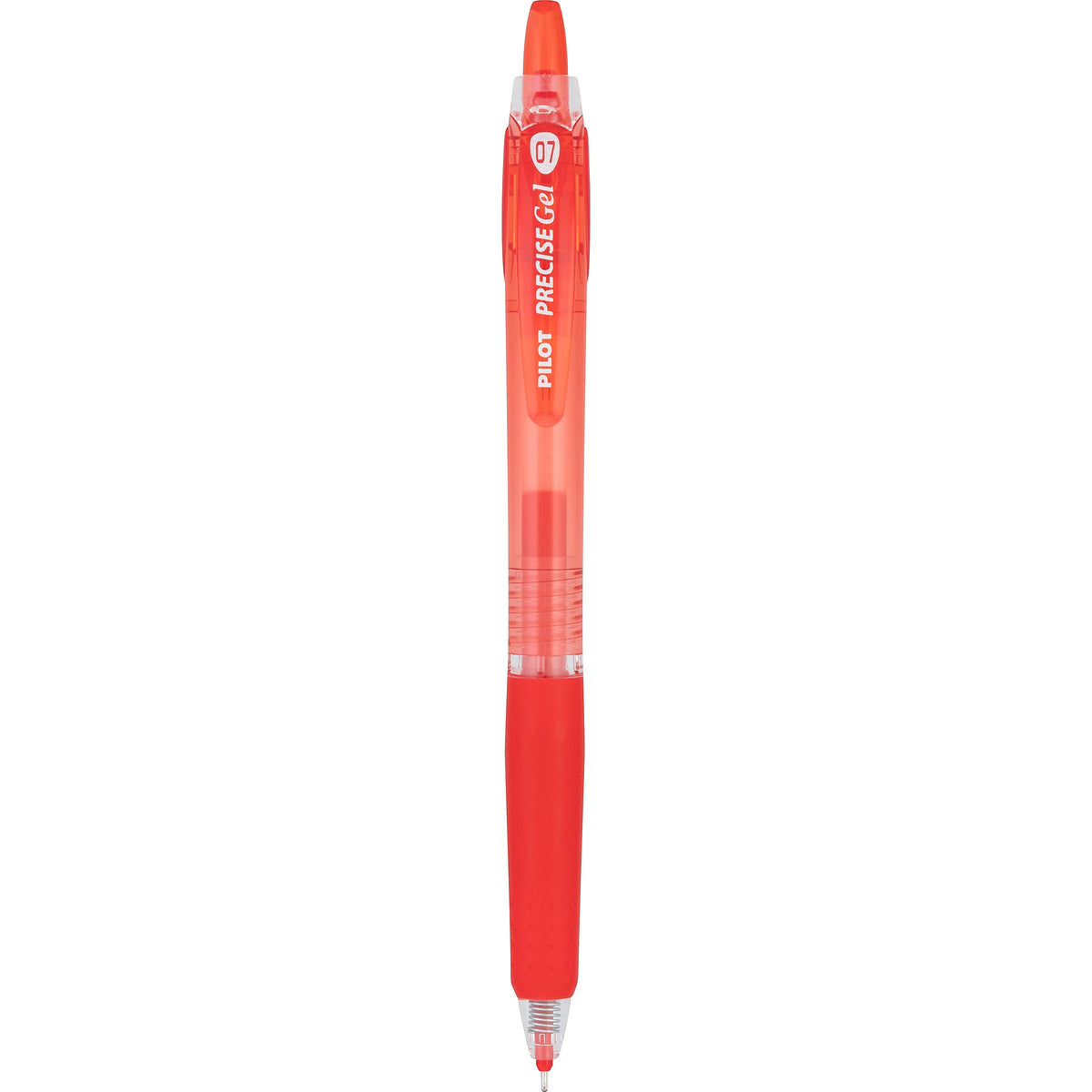 Pilot Precise Gel BeGreen Retractable Gel Pens, Fine Point, Red Ink, Dozen