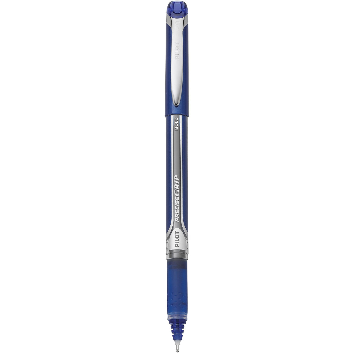 Pilot Precise Grip Rollerball Pens, Bold Point, Blue Ink, Dozen