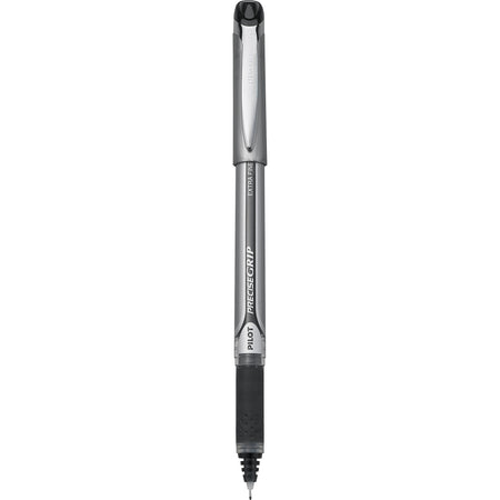 Pilot Precise Grip Rollerball Pens, Extra Fine Point, Black Ink, Dozen