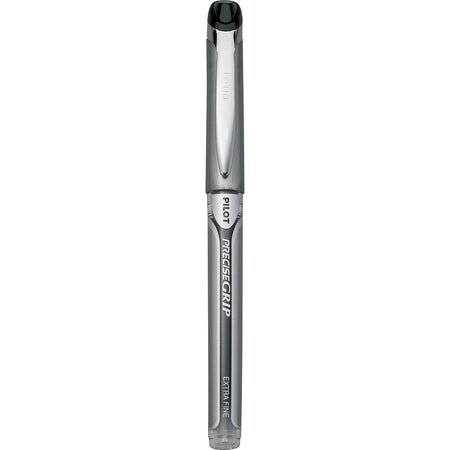 Pilot Precise Grip Rollerball Pens, Extra Fine Point, Black Ink, Dozen