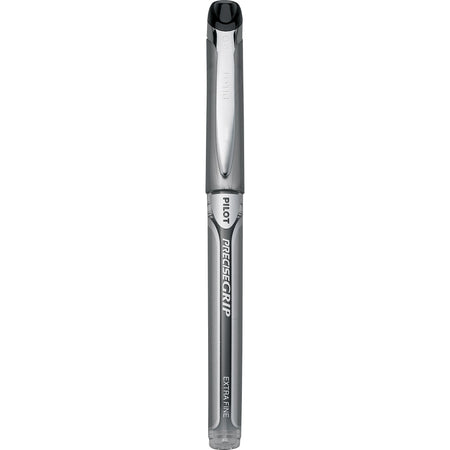 Pilot Precise Grip Rollerball Pens, Extra Fine Point, Black Ink, Dozen