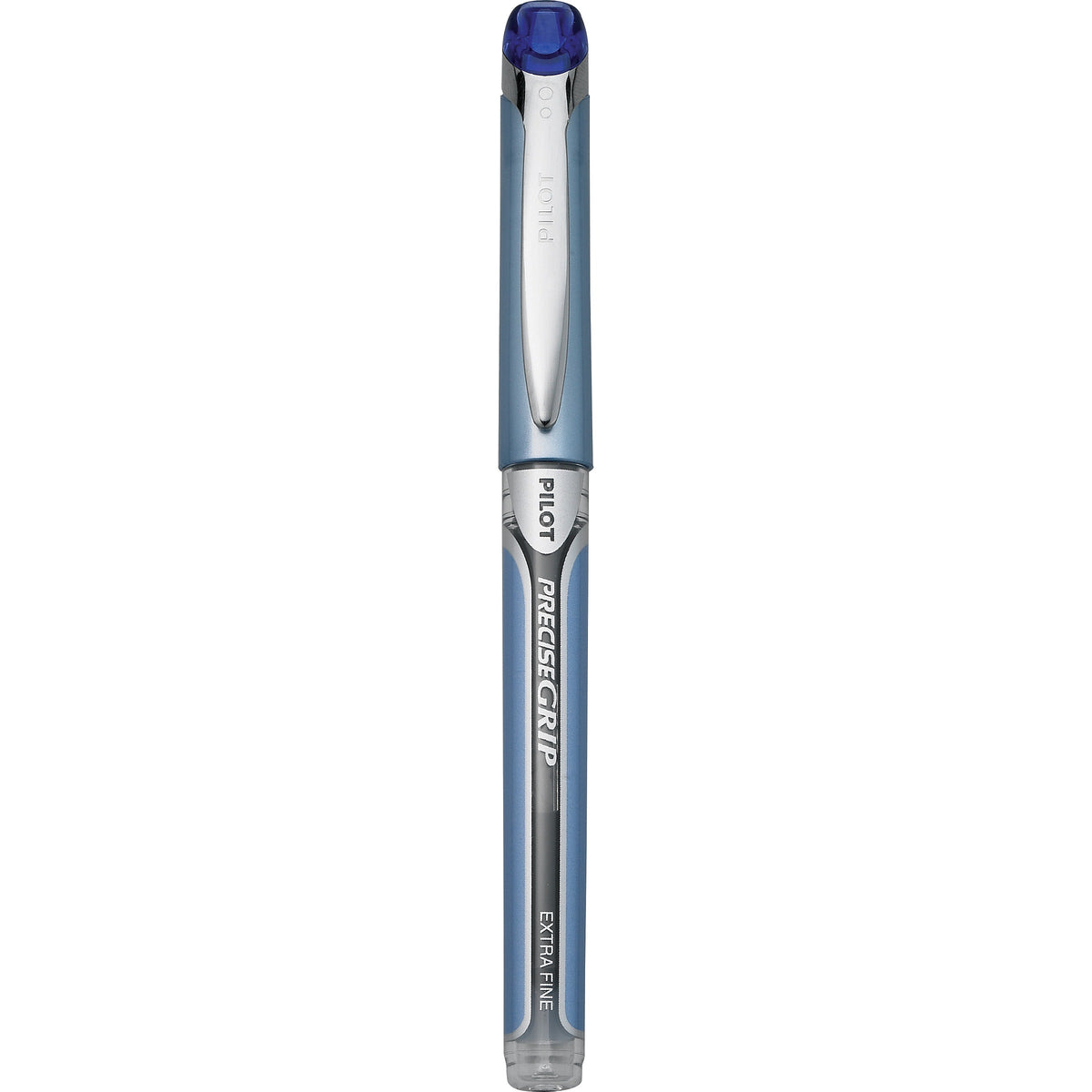 Pilot Precise Grip Rollerball Pens, Extra Fine Point, Blue Ink, Dozen