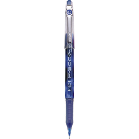 Pilot Precise P-500 Gel Pens, Extra Fine Point, Blue Ink, Dozen