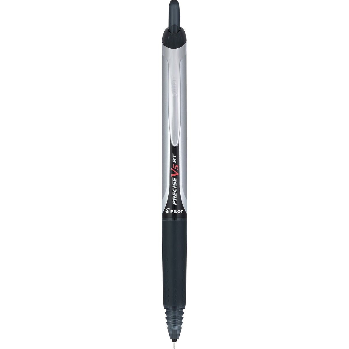 Pilot Precise V5 RT Retractable Rollerball Pens, Extra Fine Point, Black Ink, 30/Pack