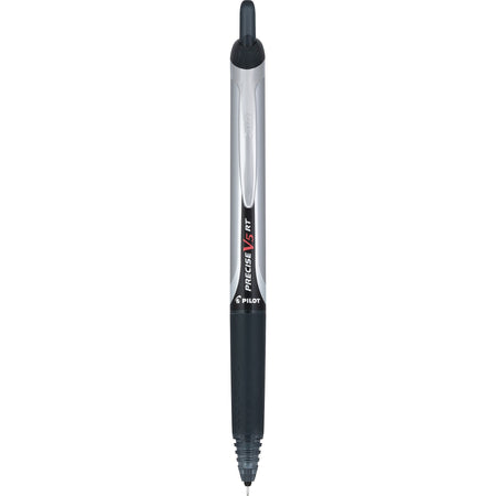 Pilot Precise V5 RT Retractable Rollerball Pens, Extra Fine Point, Black Ink, 30/Pack