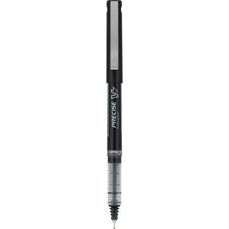 Pilot Precise V7 Rollerball Pens, Fine Point, Black Ink, Dozen