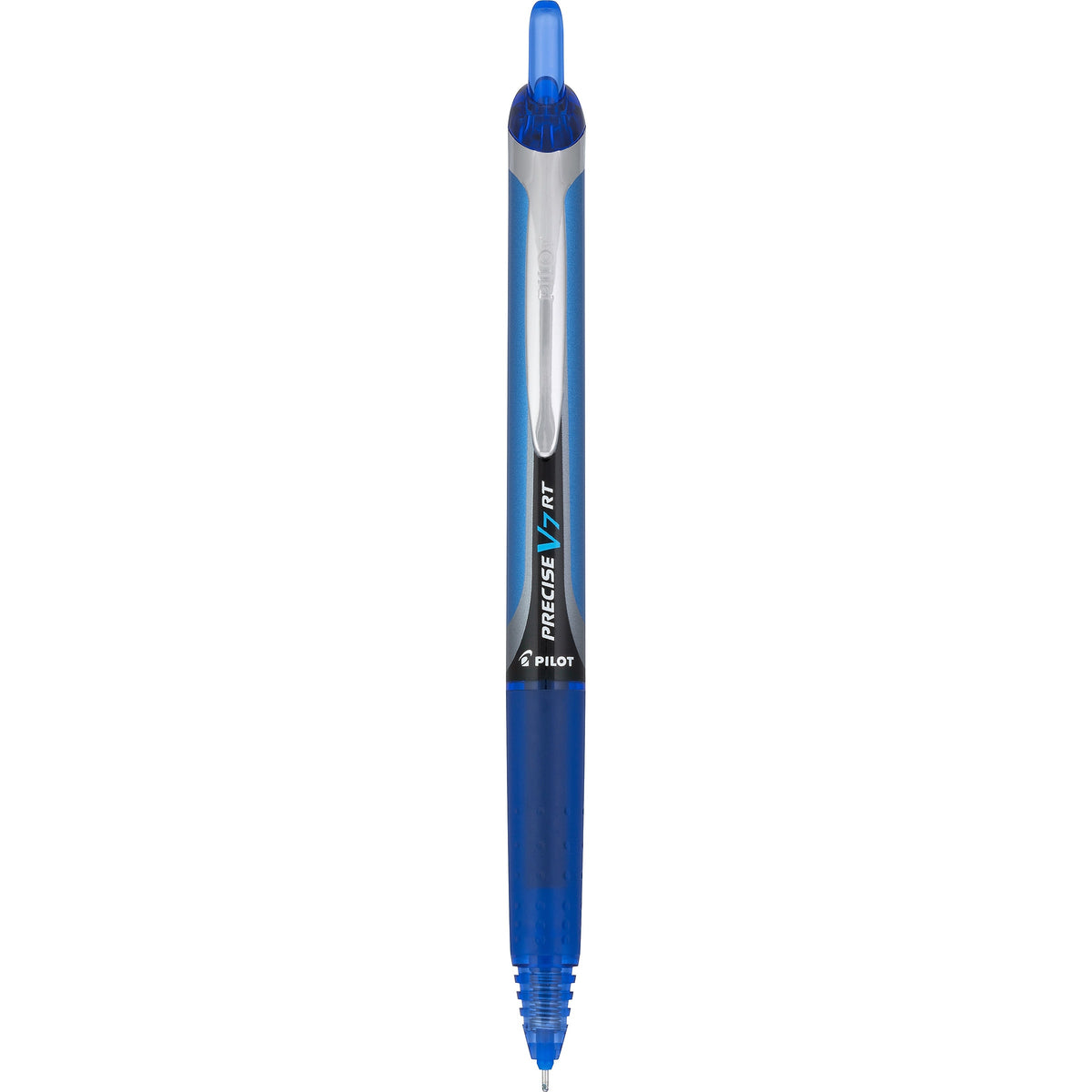 Pilot Precise V7 RT Retractable Rollerball Pens, Fine Point, Blue Ink, Dozen