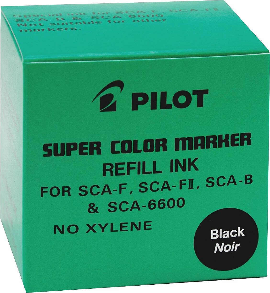 Pilot Super Color Permanent Marker Bottled Ink Refill, Black