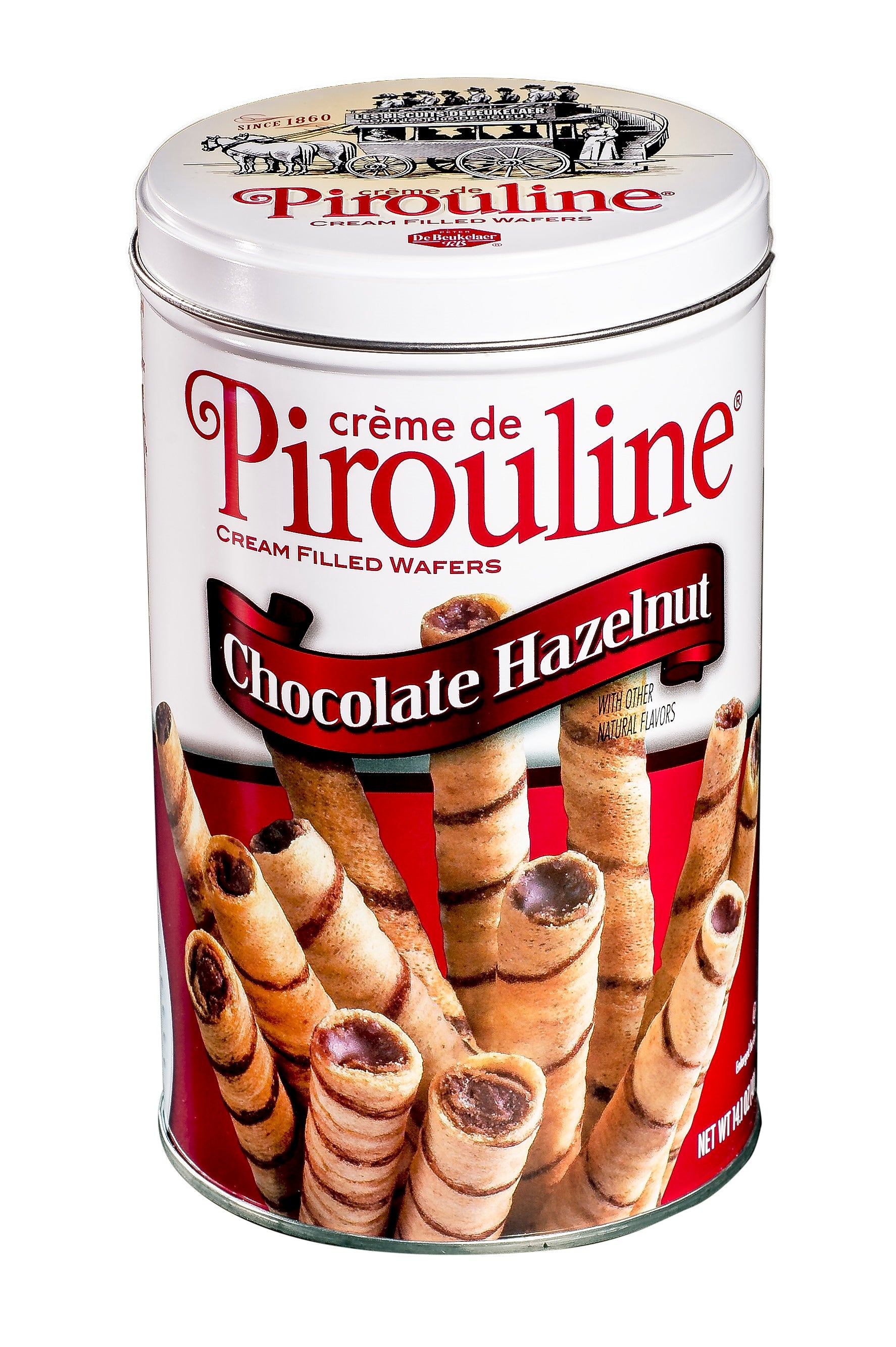 Pirouline Chocolate Hazelnut Wafers, 14 oz.,