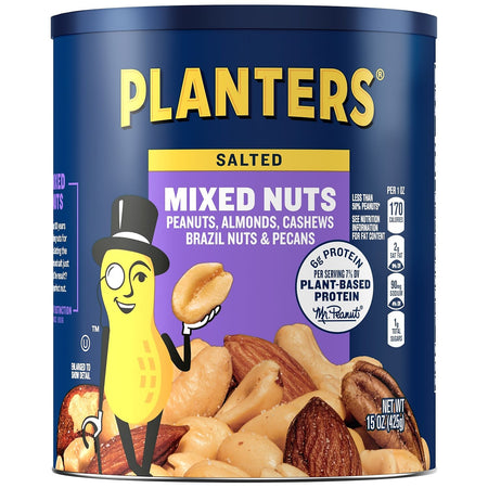 Planters Mixed Nuts, Variety, 15 Oz.