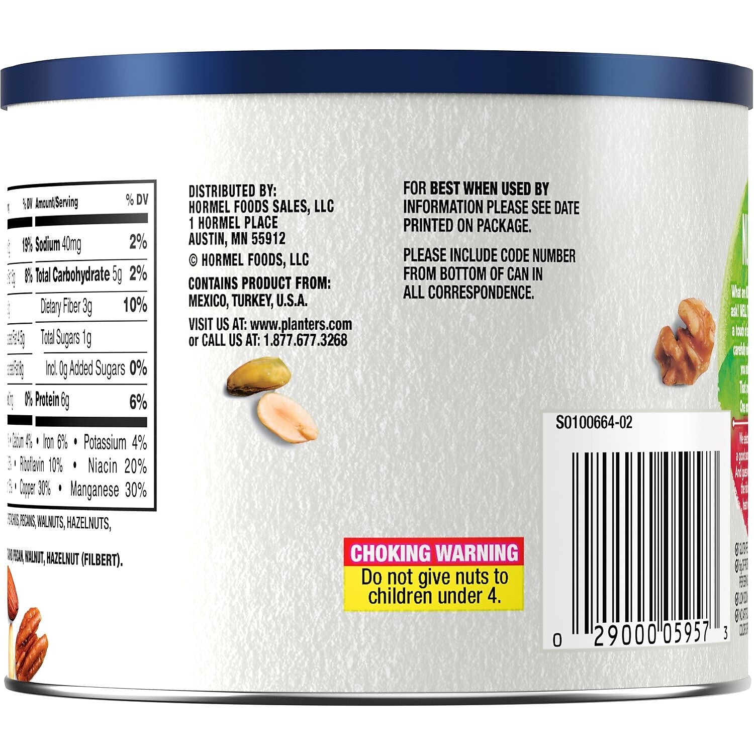 Planters NUT-rition Heart Healthy Mix Nuts, Variety, 9.75 Oz.