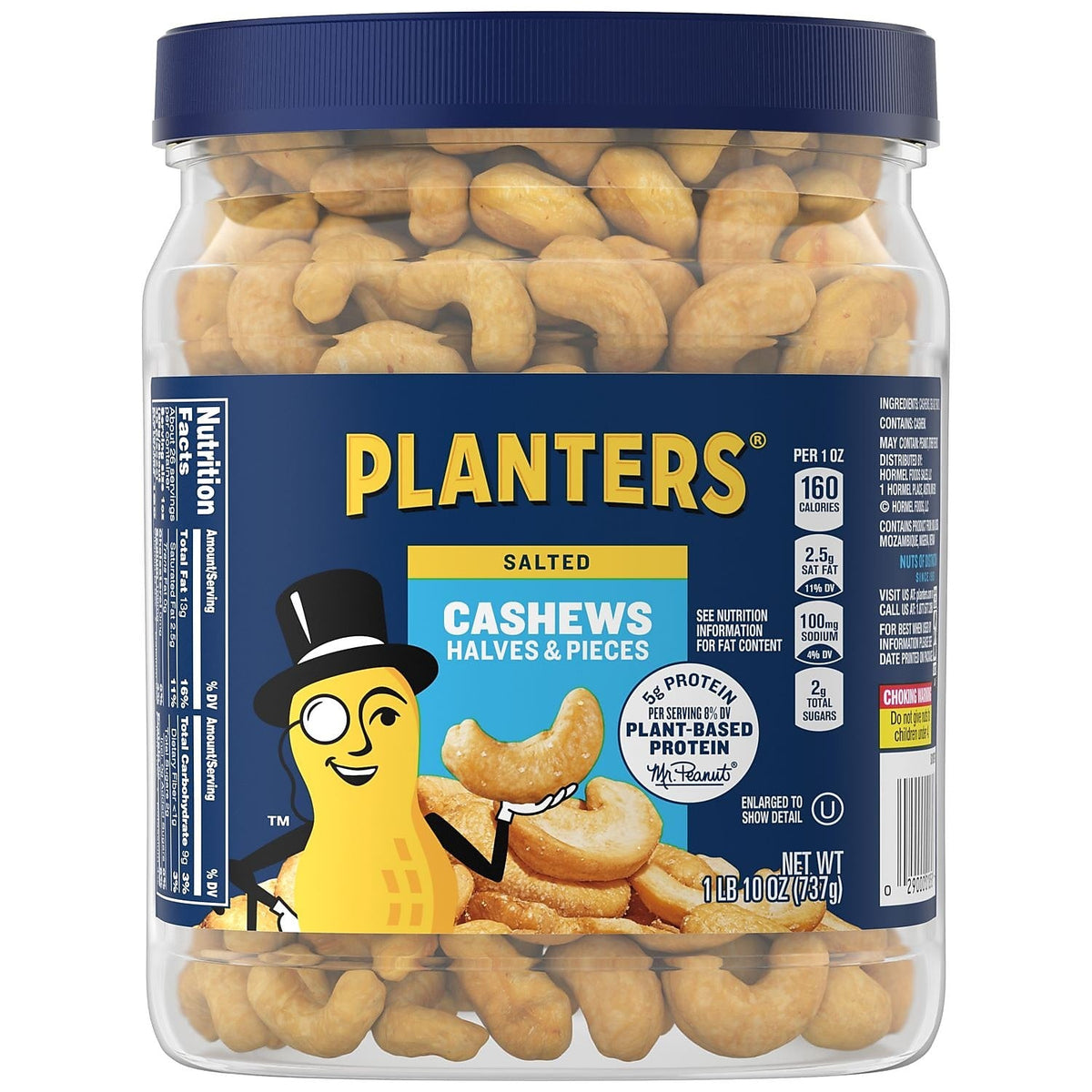 Planters Nuts, Cashew, 26 Oz.