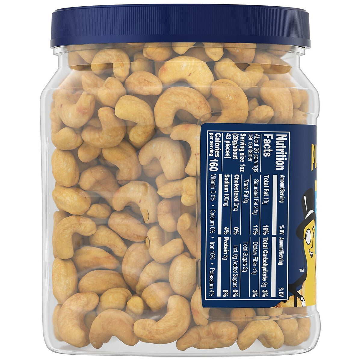 Planters Nuts, Cashew, 26 Oz.