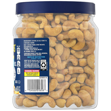 Planters Nuts, Cashew, 26 Oz.