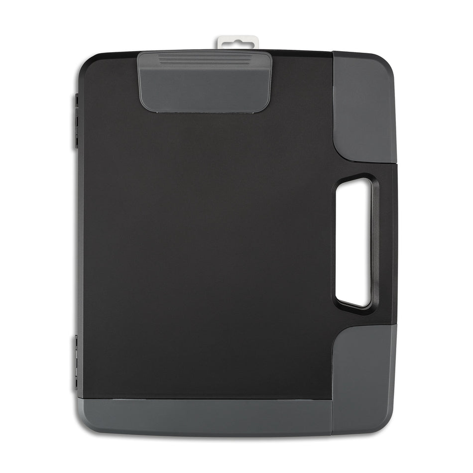 Plastic Storage Clipboard, Letter Size, Black