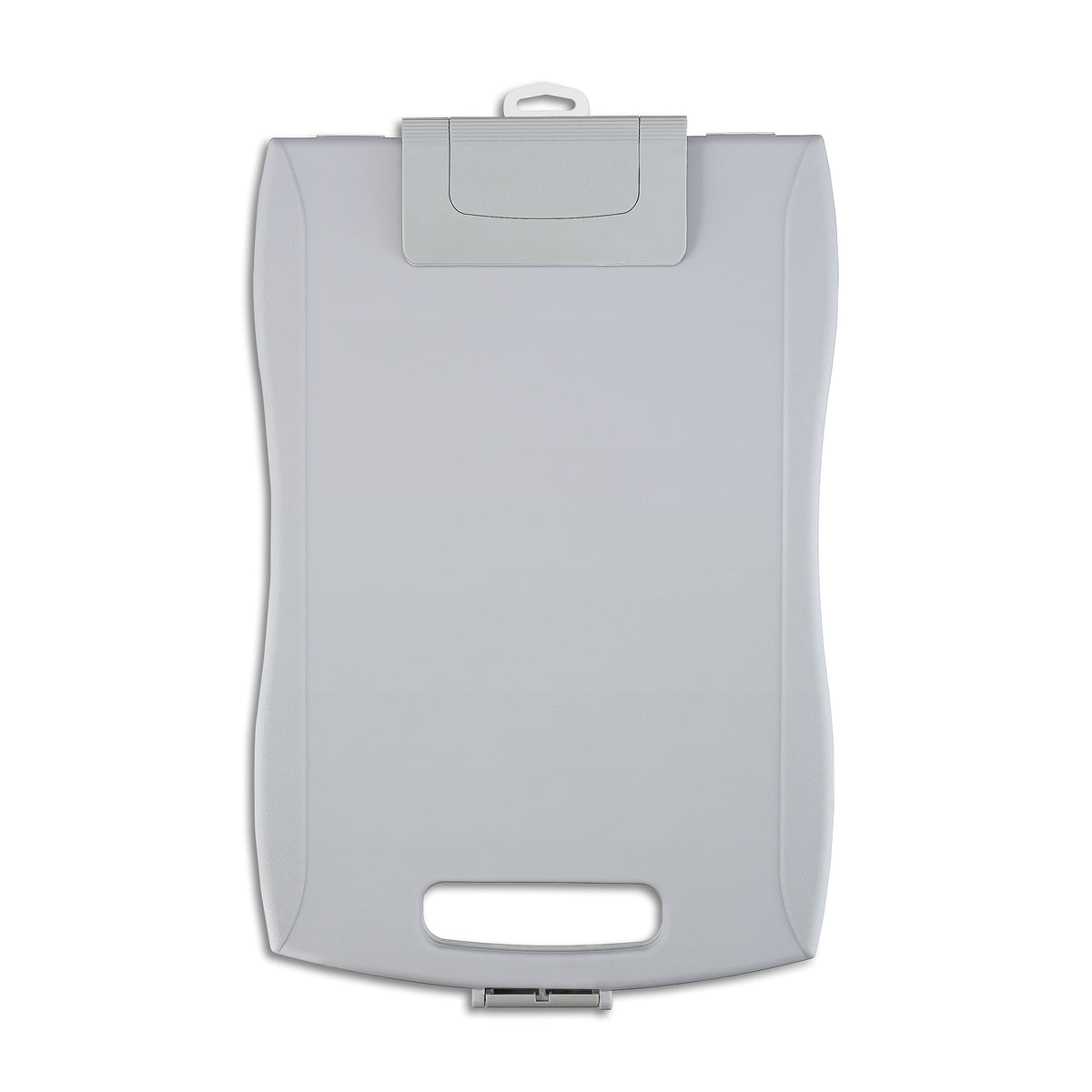 Plastic Storage Clipboard, Letter Size, Gray