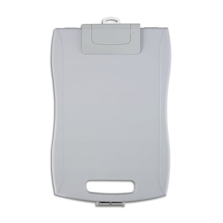 Plastic Storage Clipboard, Letter Size, Gray