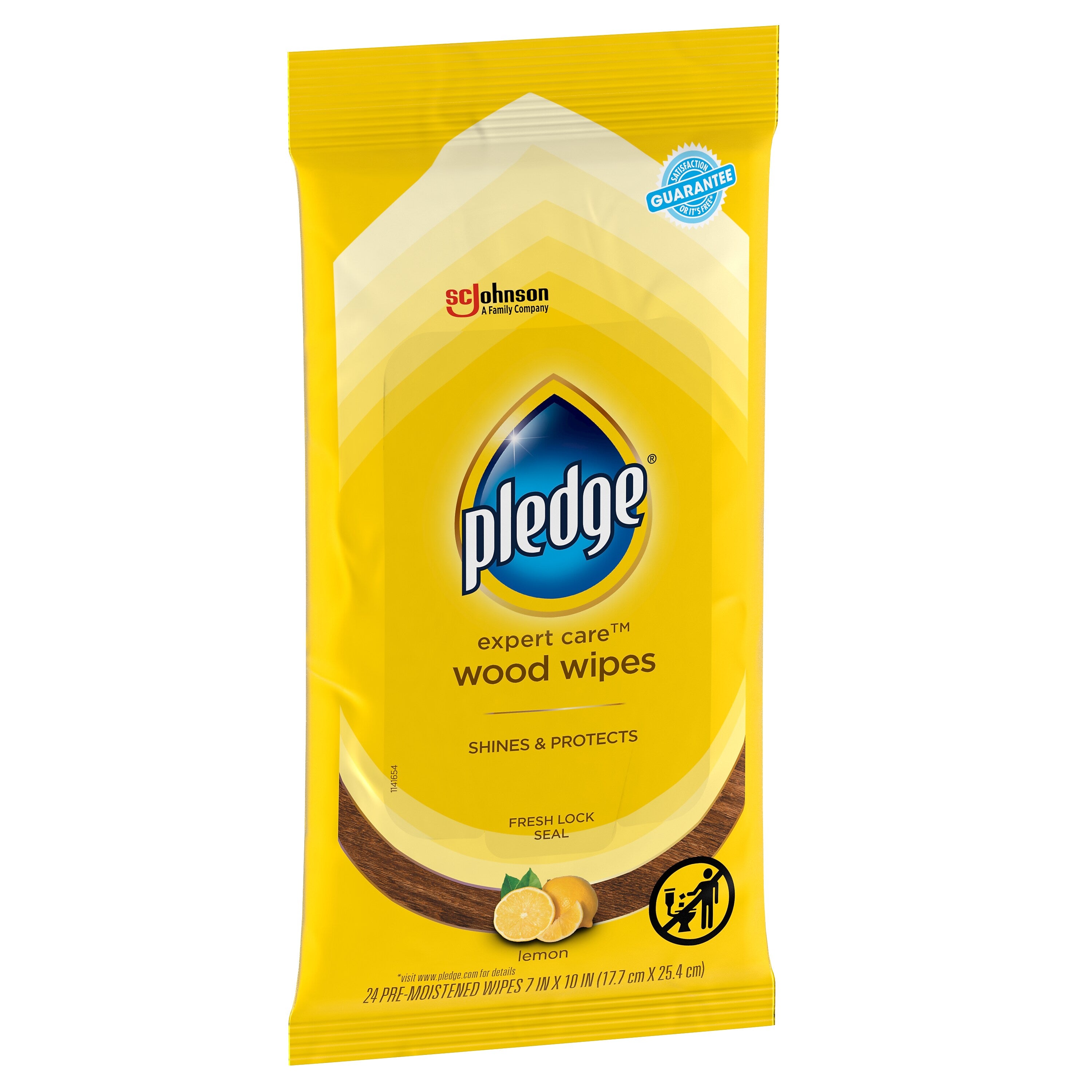Pledge Beautify All-Purpose Cleaner, Lemon, 24/Pack