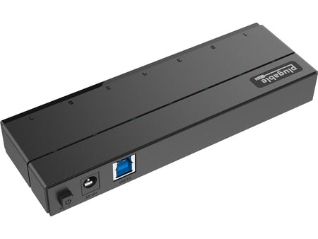 Plugable 7-Port USB 3.0 Hub, Black