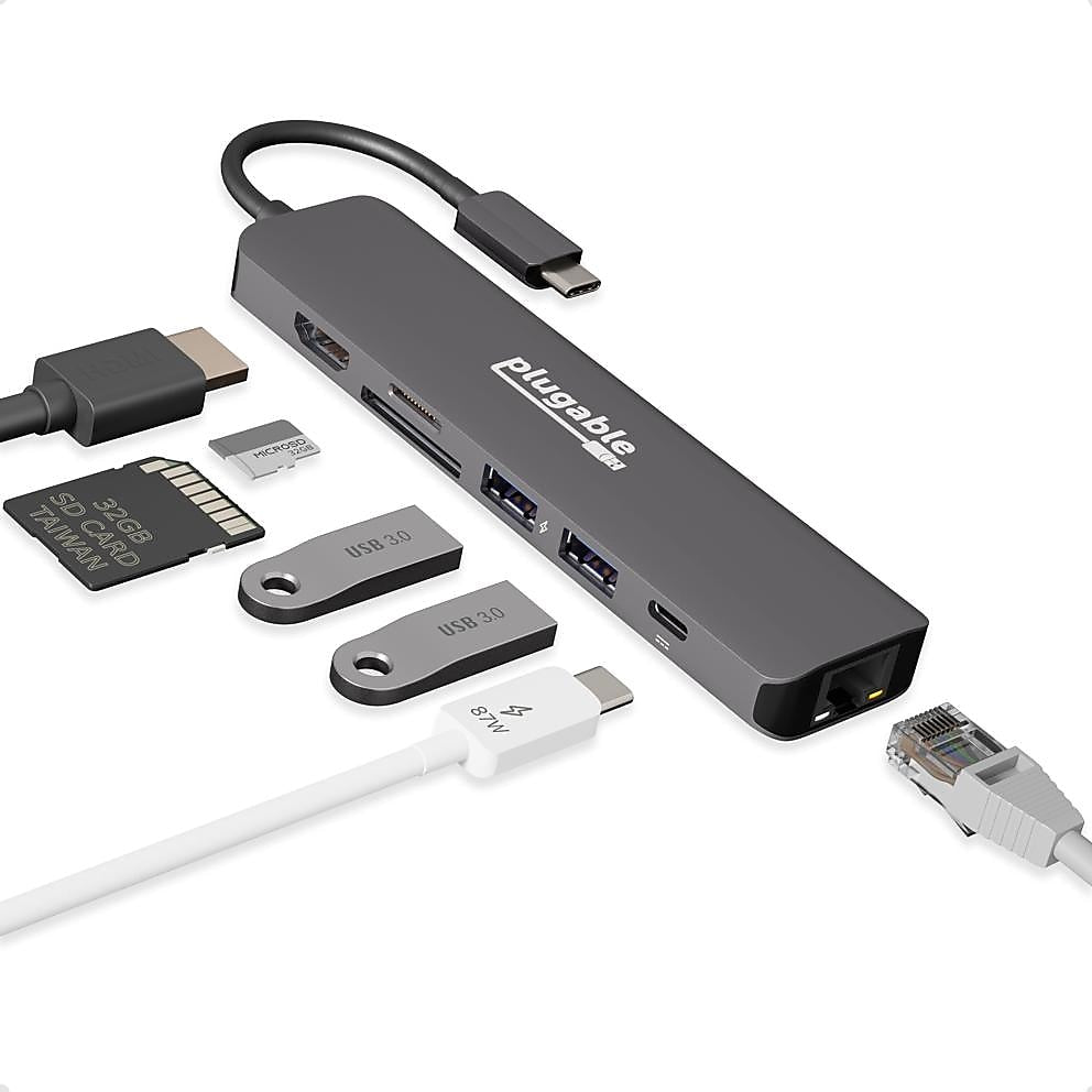 Plugable 7-Port USB-C Hub