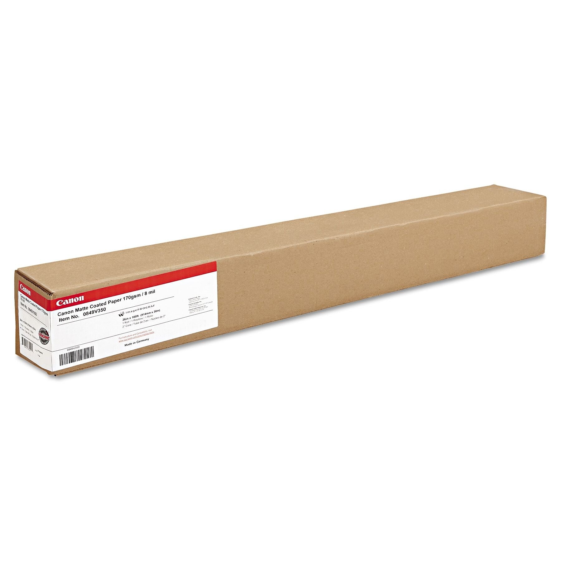 PM Company Amerigo IJ Bond Wide Format CAD Bond Paper, 24