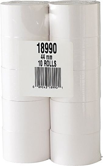 PM Company Bond Cash Register Paper Rolls, 1 3/4