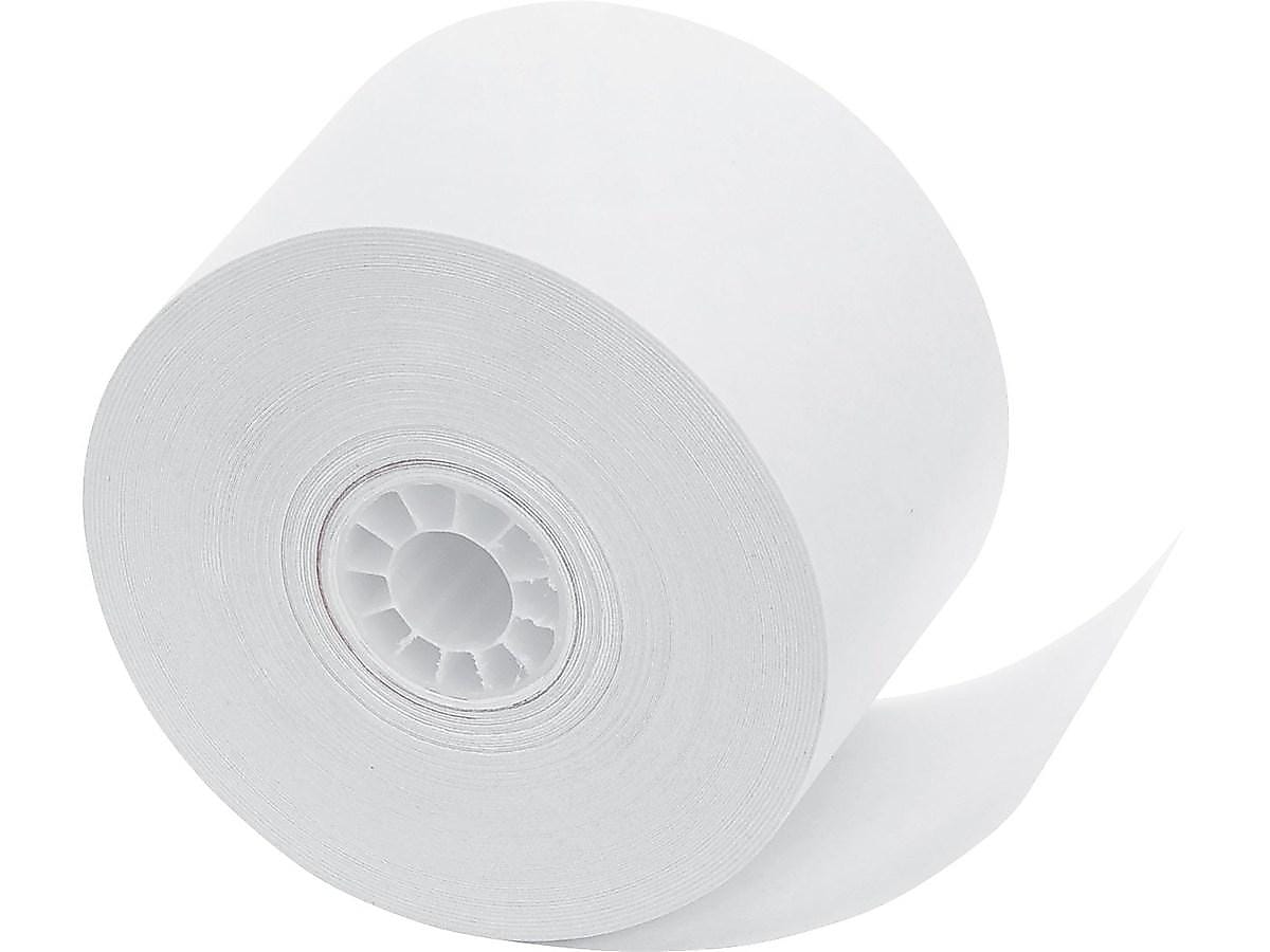 PM Company Perfection Thermal Cash Register Paper Rolls, 1 3/4