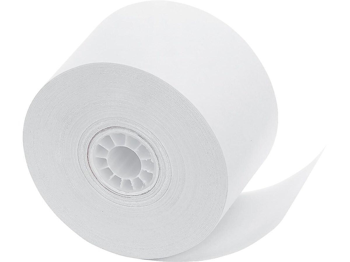PM Company Perfection Thermal Cash Register Paper Rolls, 1 3/4