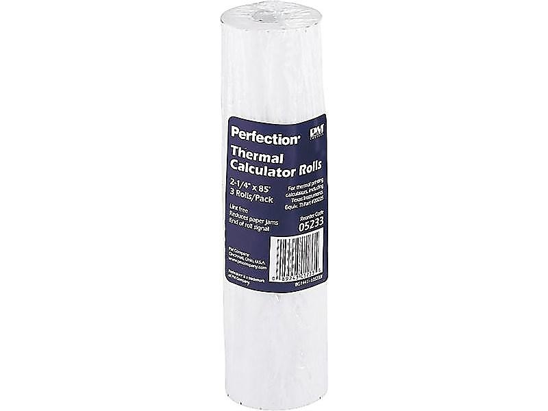PM Company Perfection Thermal Cash Register Paper Rolls, 2 1/4