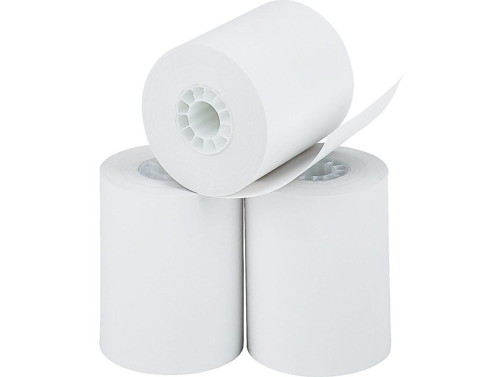 PM Company Perfection Thermal Cash Register Paper Rolls, 2 1/4