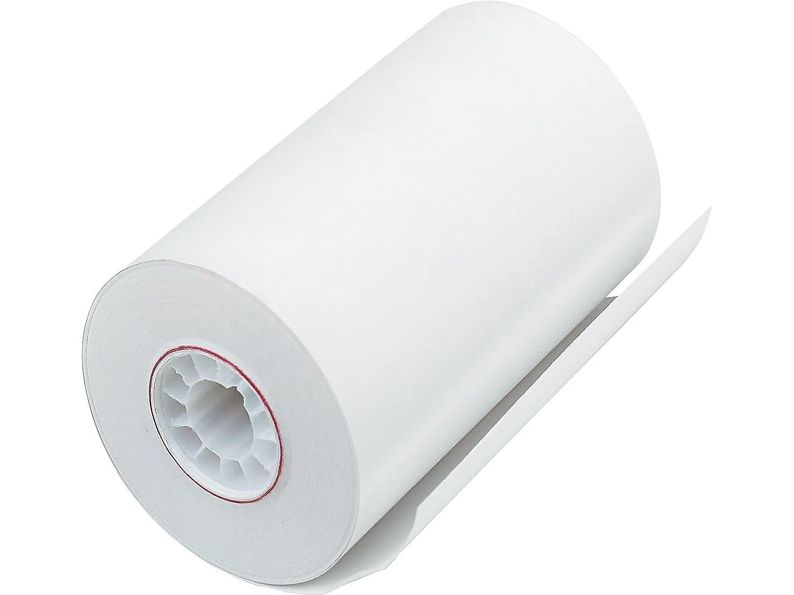 PM Company Perfection Thermal Cash Register Paper Rolls, 3 1/8
