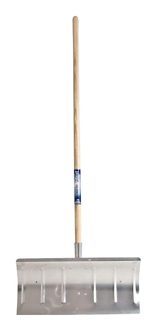 Poly Combo D-Grip Snow Shovels, 13 1/2 in x 18 in, Square Point Blade