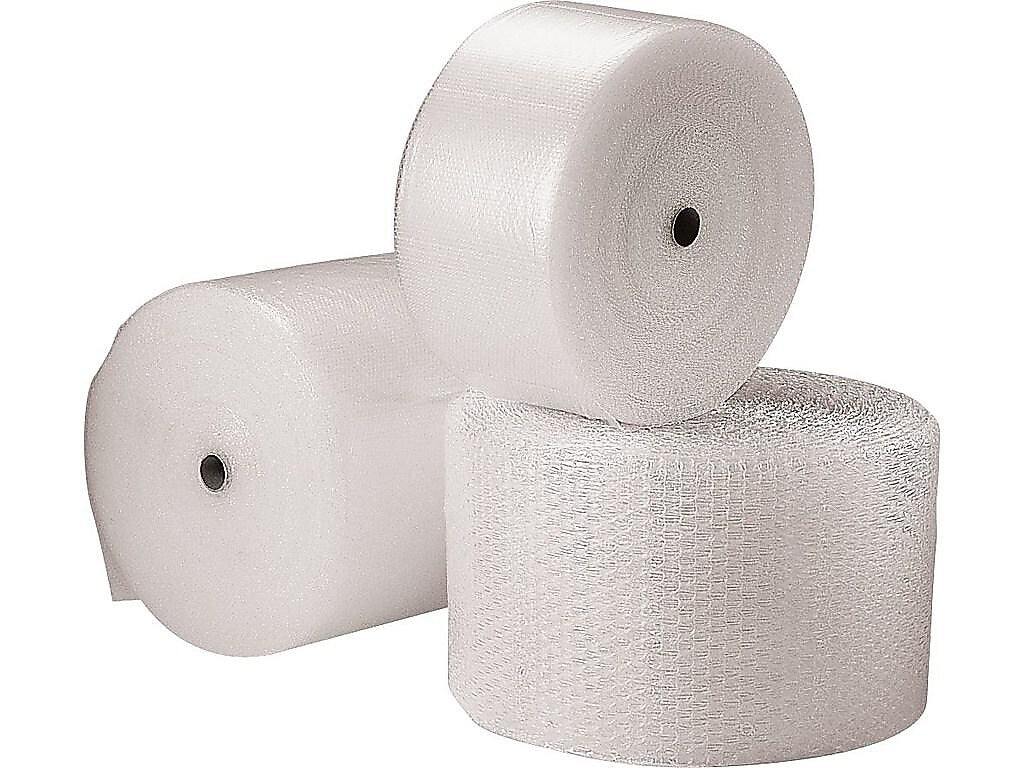 Polyair 1/2" Bubble Roll, 48" x 250', Clear