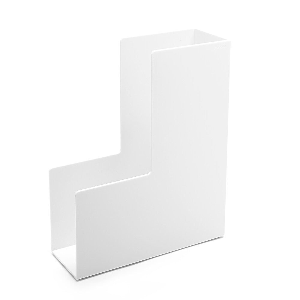 Poppin Magazine File, White, 4 Pack