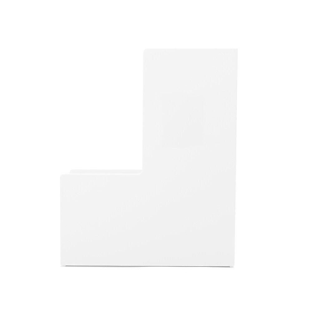 Poppin Magazine File, White, 4 Pack