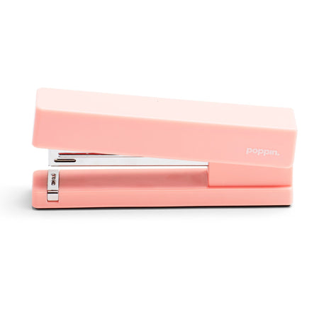 Poppin Paper Stapler, 20 Sheet Capacity, Blush