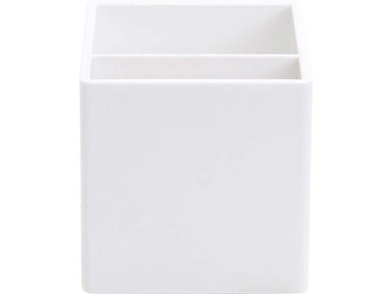 Poppin Plastic Pen Cup, White