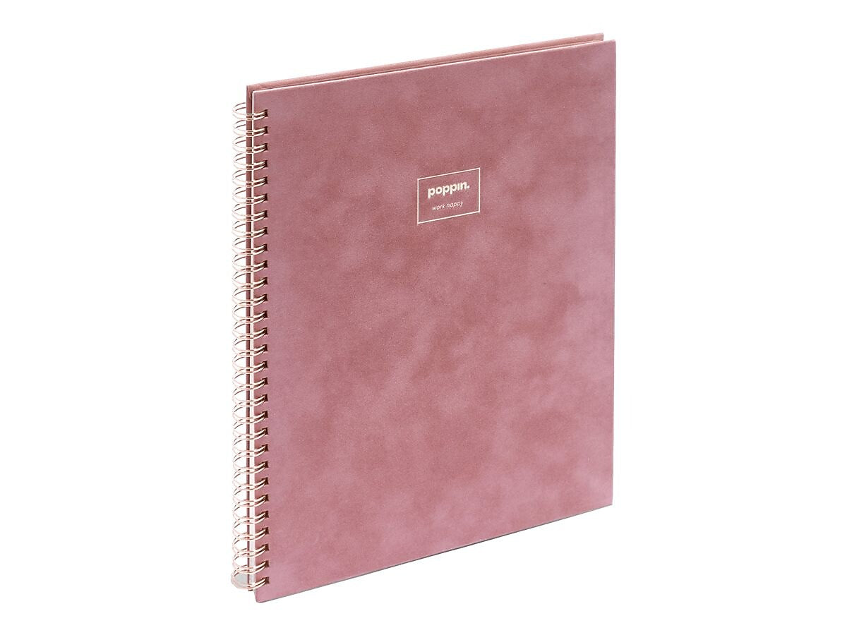 Poppin Velvet 1-Subject Professional Notebooks, 8.25