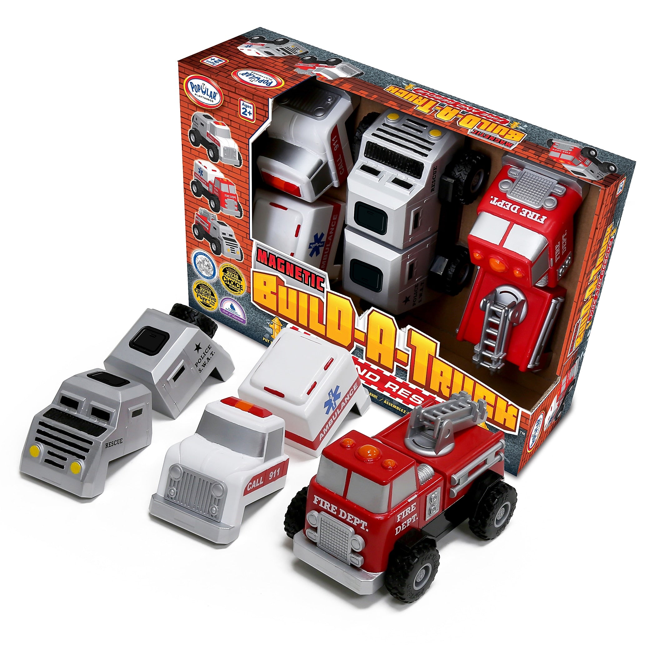 Popular Playthings Build-a-Truck™ Rescue