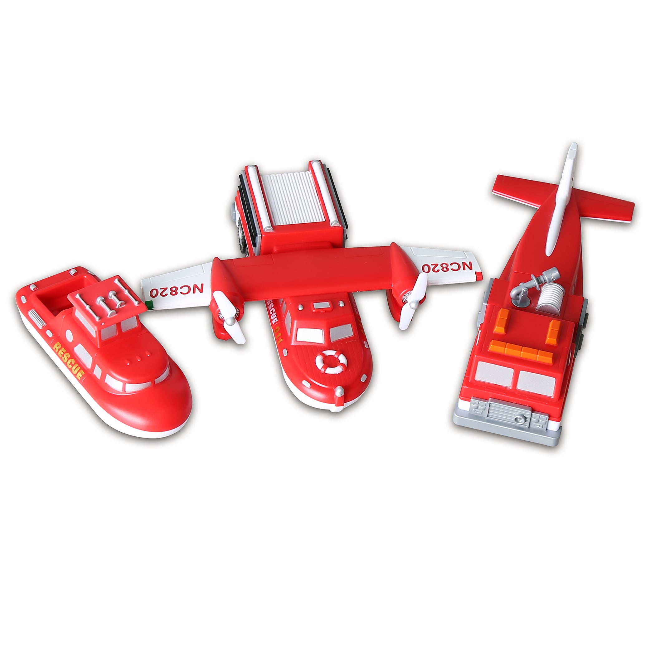 Popular Playthings Magnetic Mix or Match® Vehicles, Fire & Rescue
