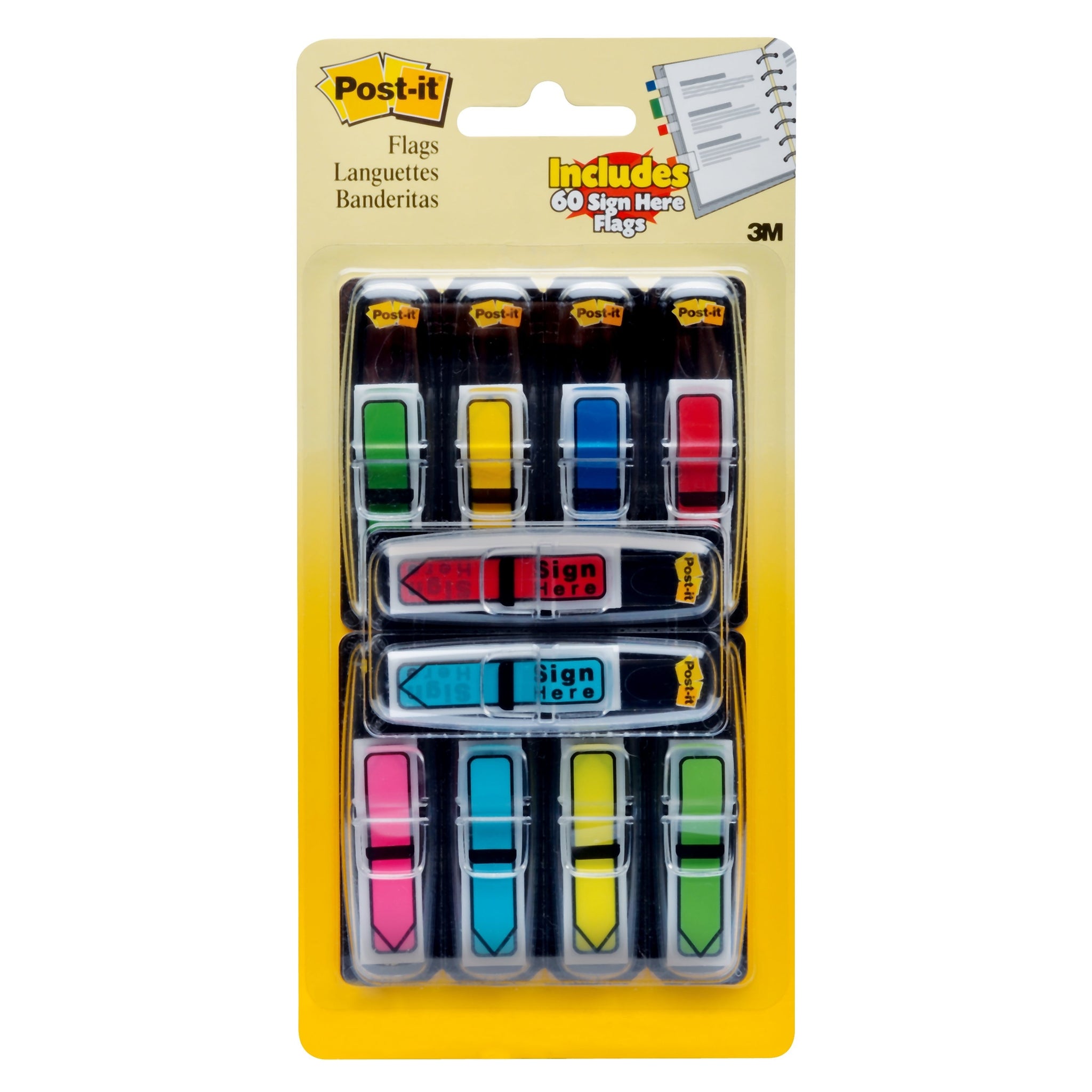 Post-it Arrow Flags Value Pack, .47