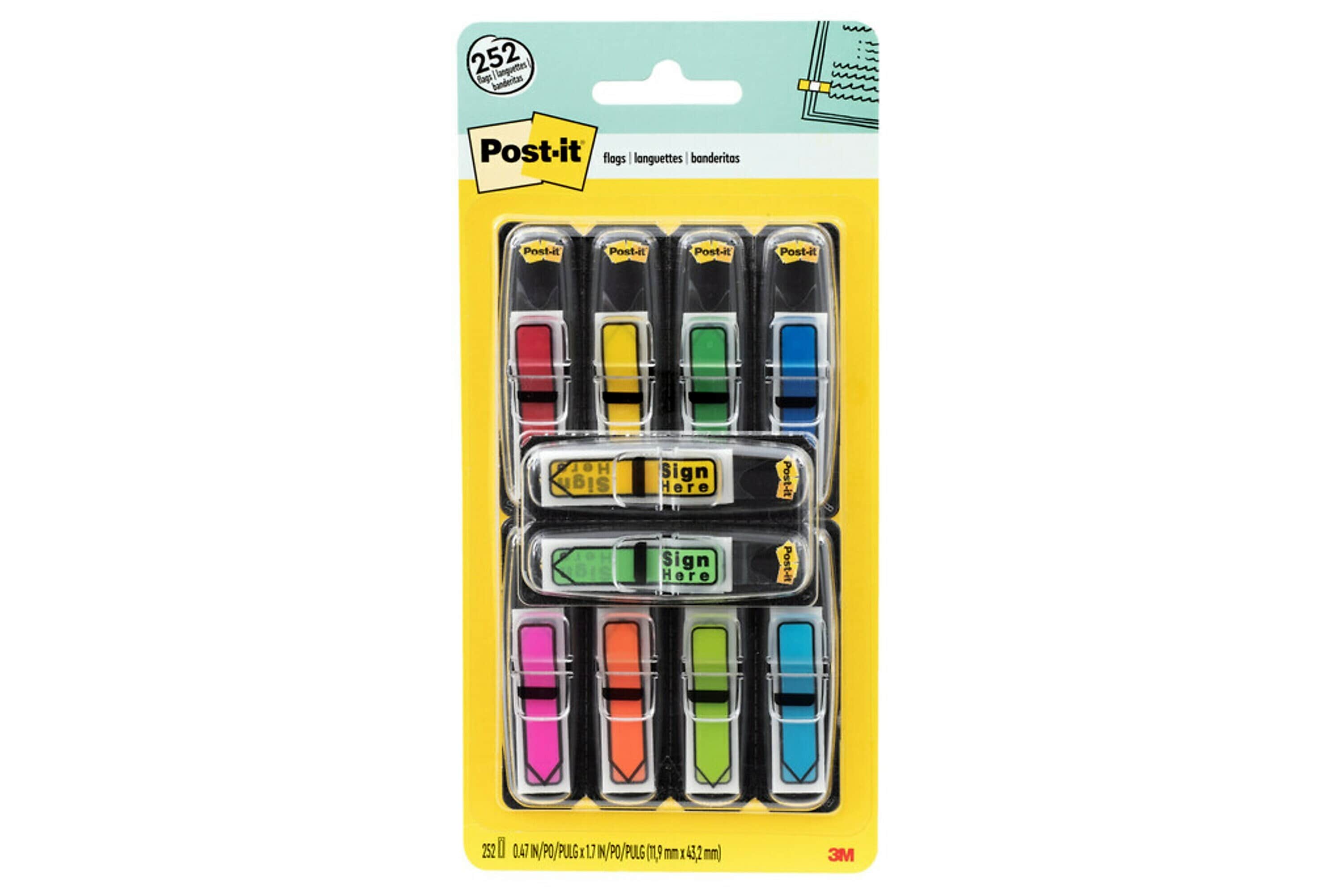 Post-it Arrow Flags Value Pack, .47