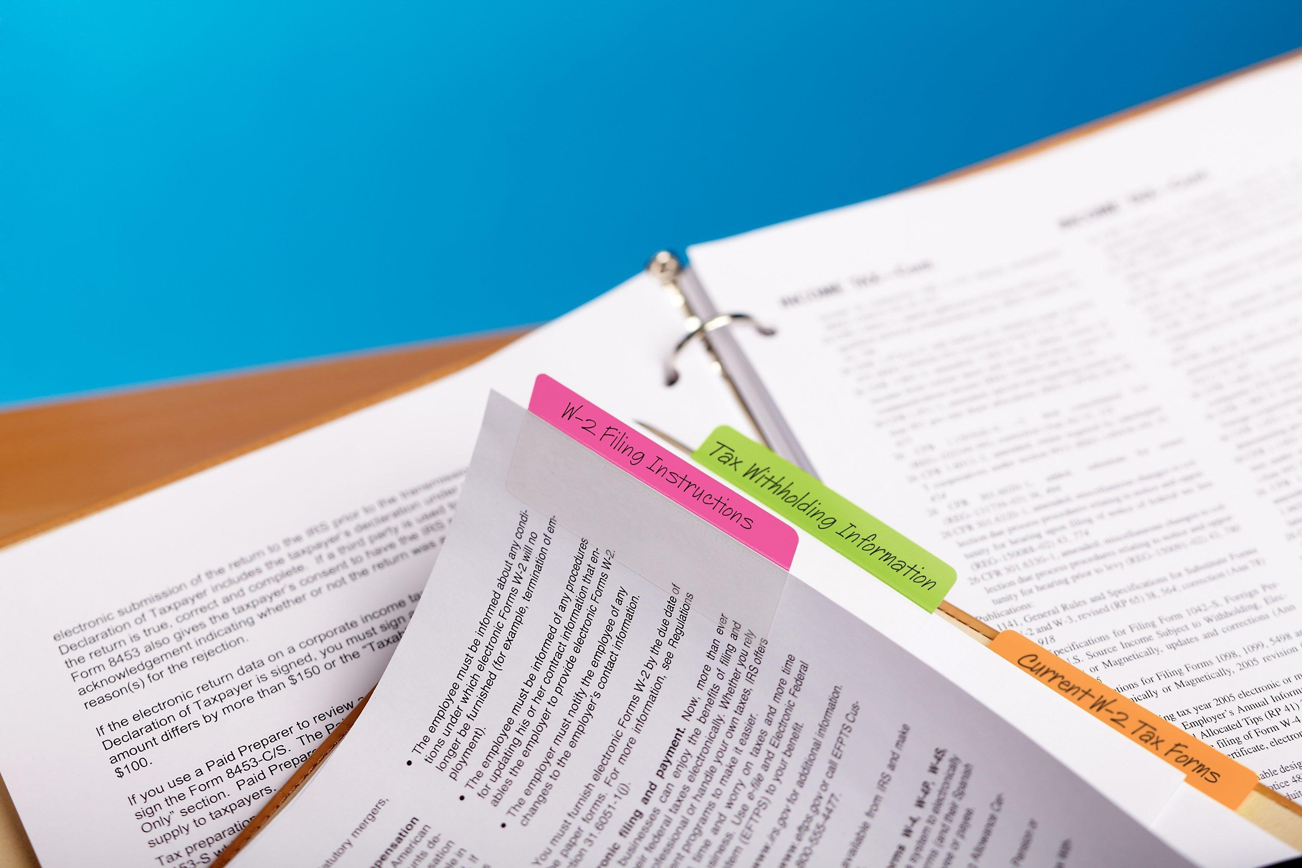 Post-it Filing Tabs, 2