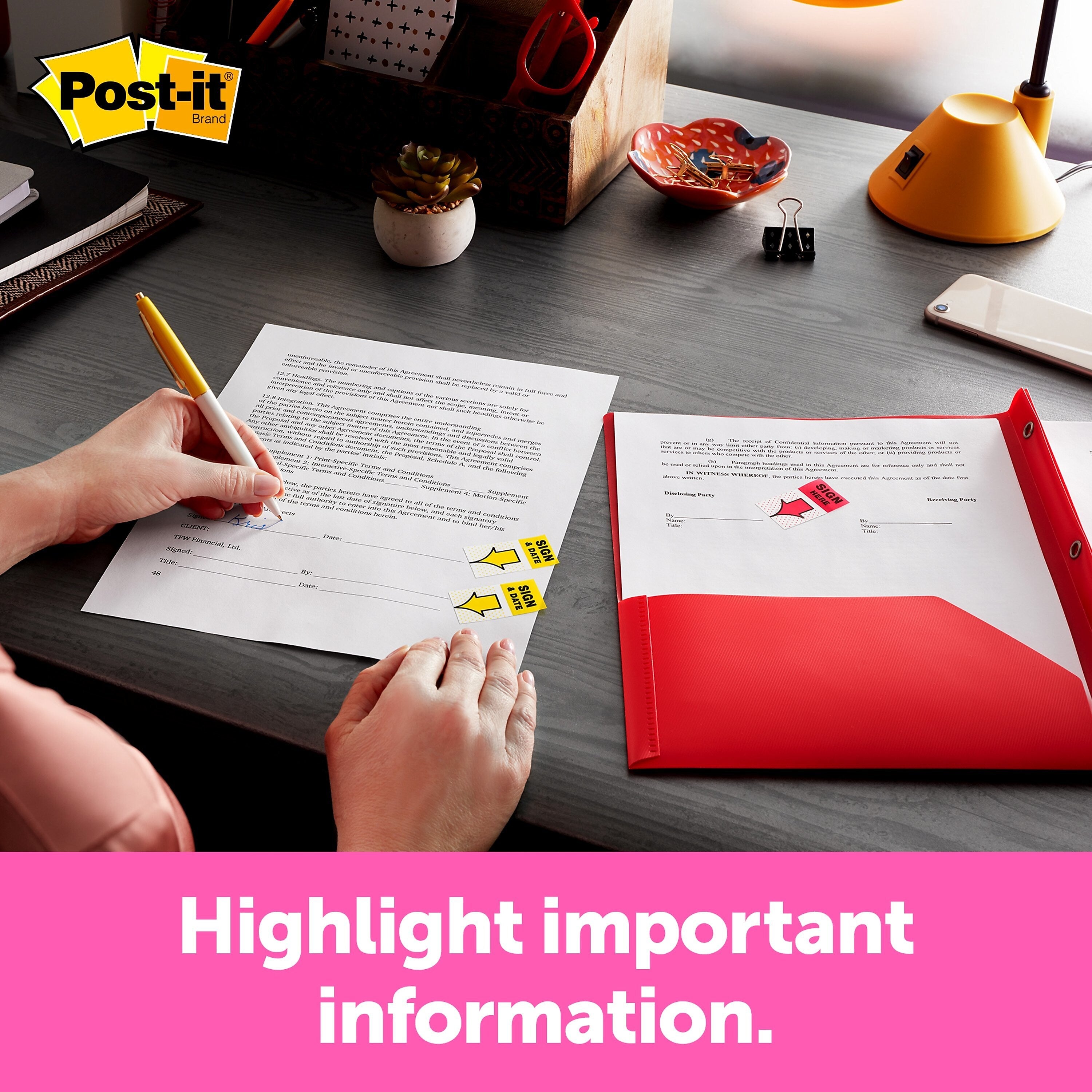 Post-it® Flags, 1