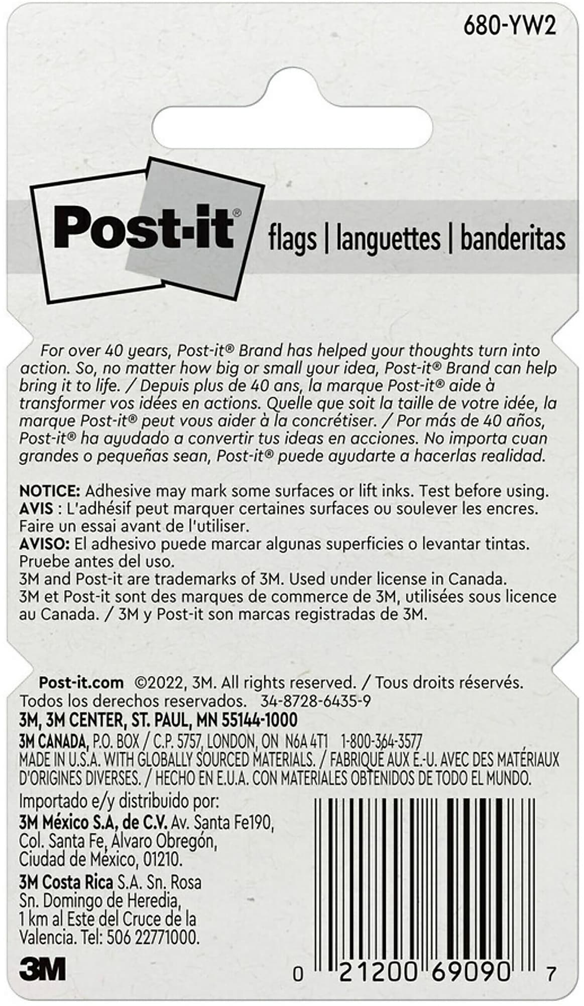 Post-it Flags, .94