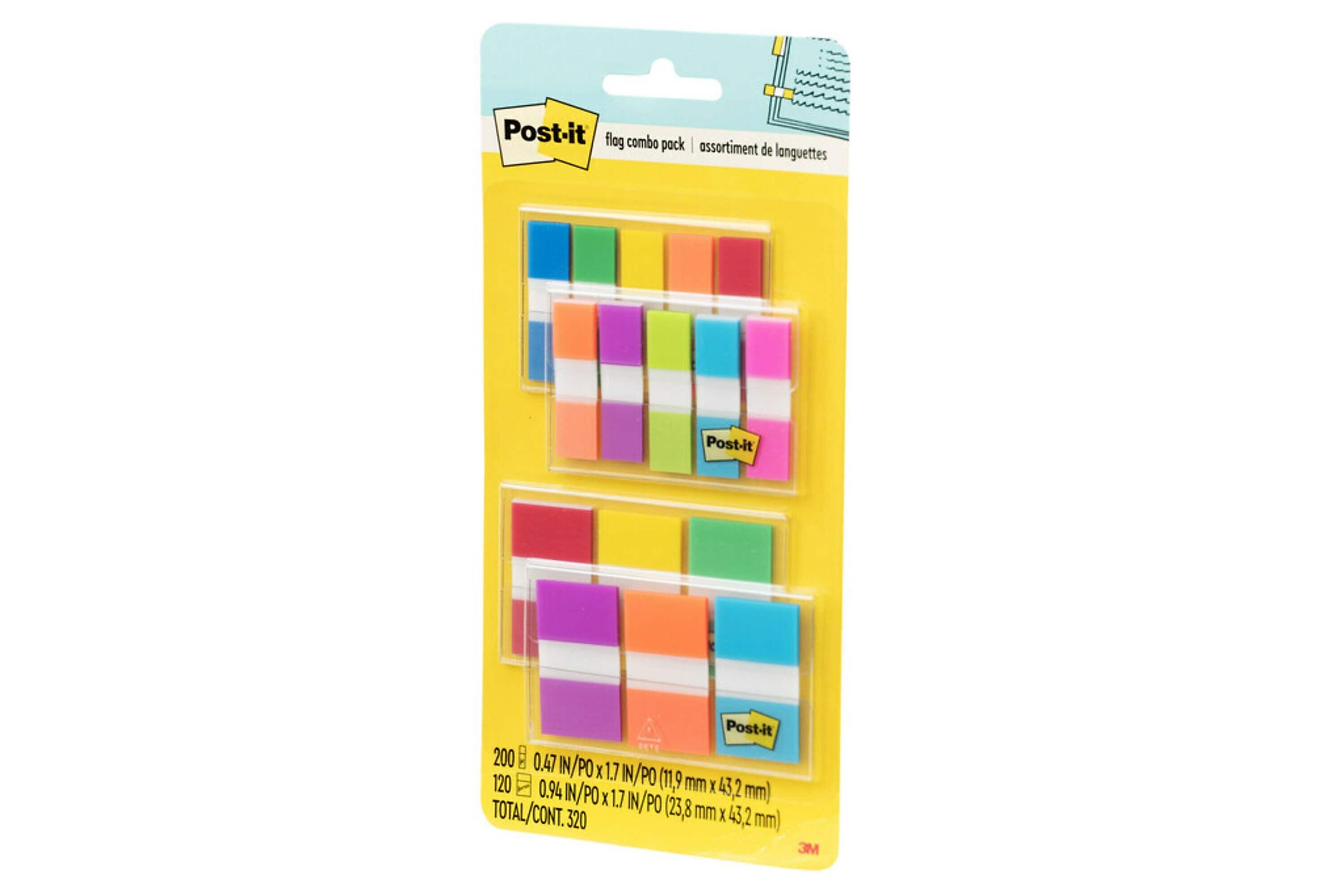 Post-it Flags Combo Pack, .47