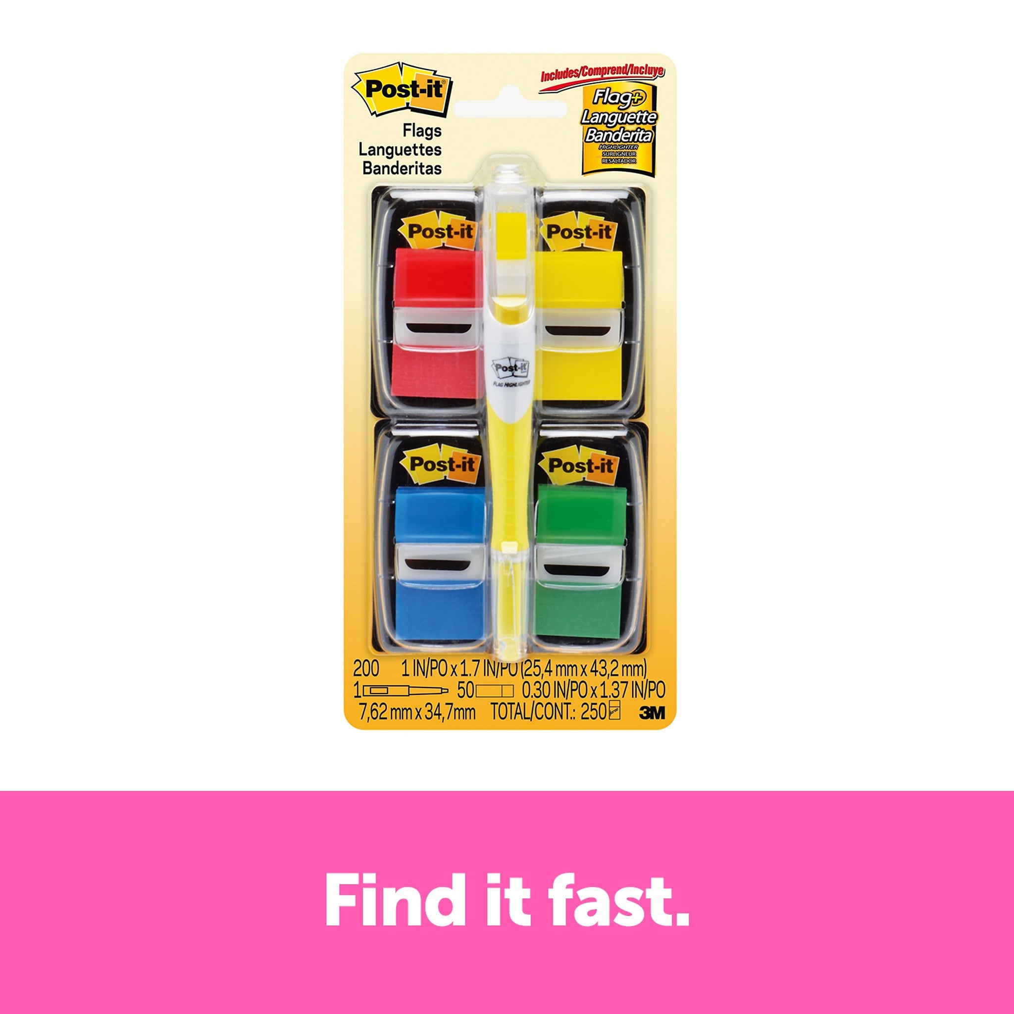 Post-it Flags Value Pack, .94