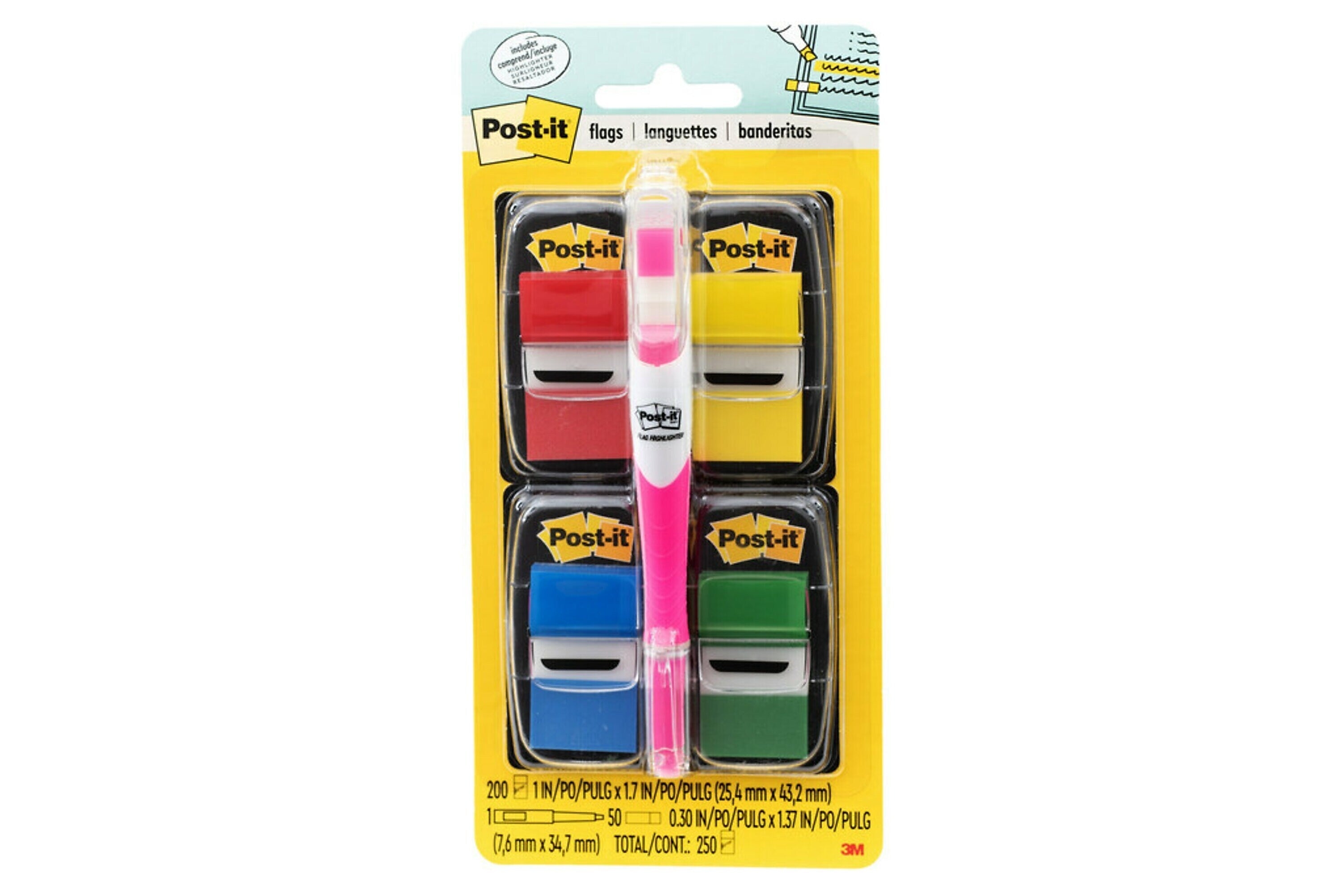 Post-it Flags Value Pack, .94