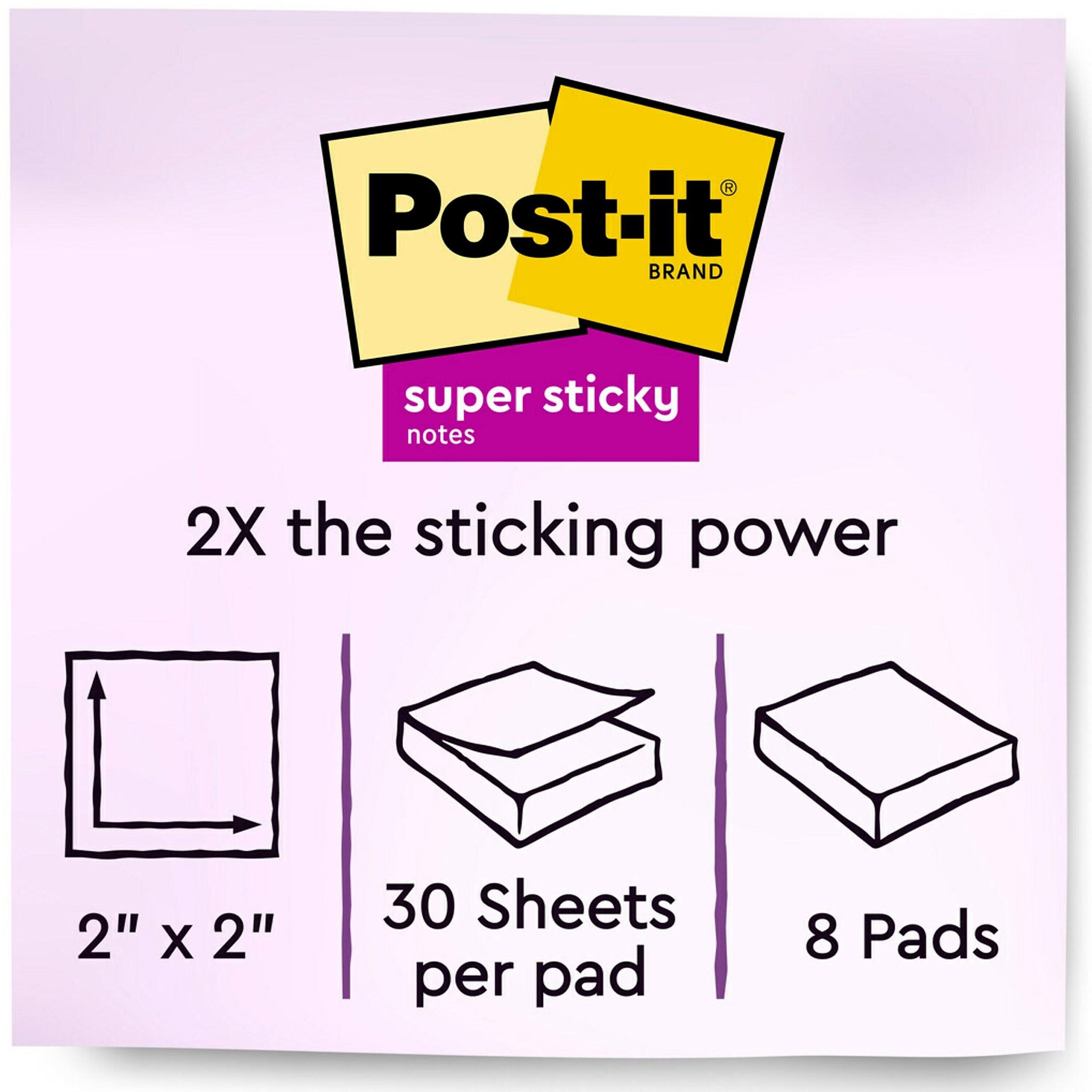 Post-it Full Adhesive Notes, 2