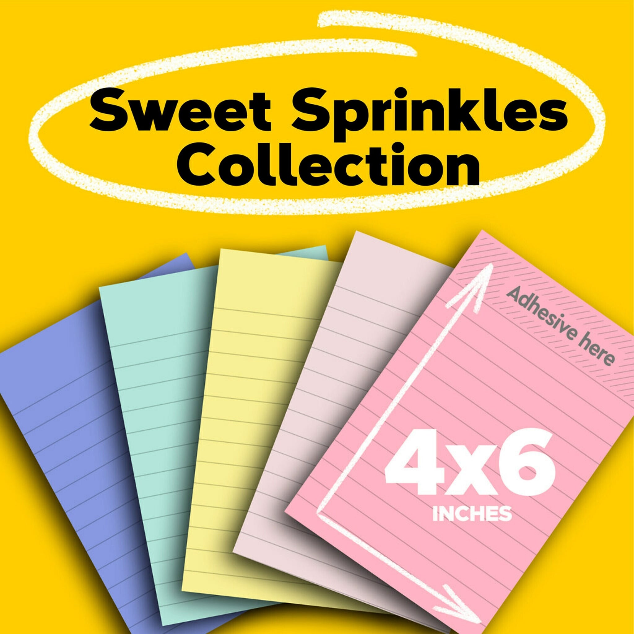 Post-it Greener Recycled Notes, 4